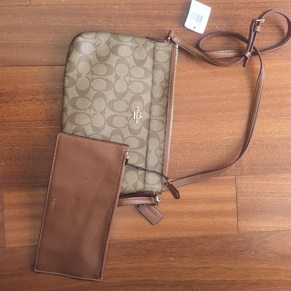 Coach F52657 East/West pop Crossbody Bag - Picture 2 of 11